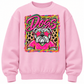 Youth Neon Bulldog Neon Pullover