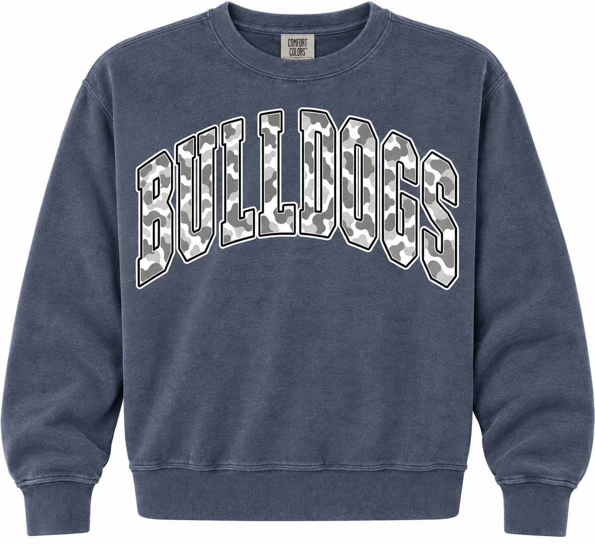 MOCO Grey Camo Pullover - Comfort Colors
